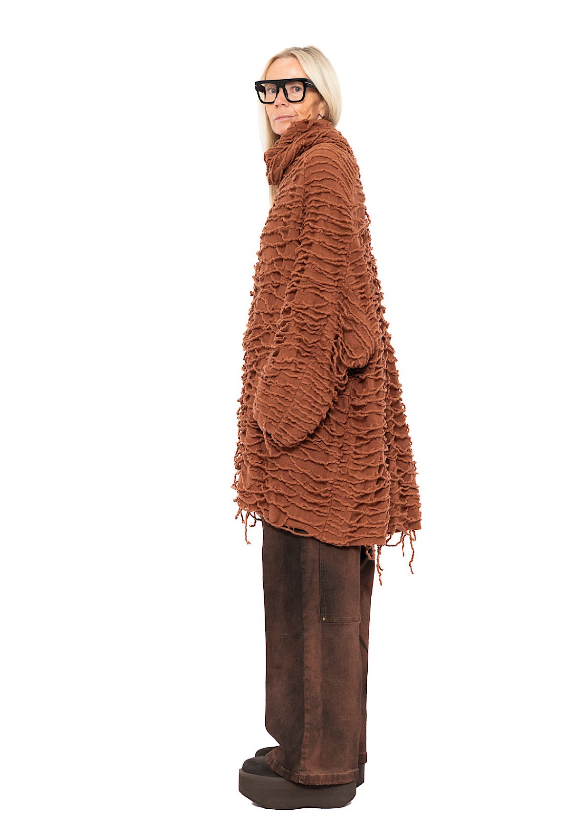 DECONSTRUCTED KNIT TUNIC