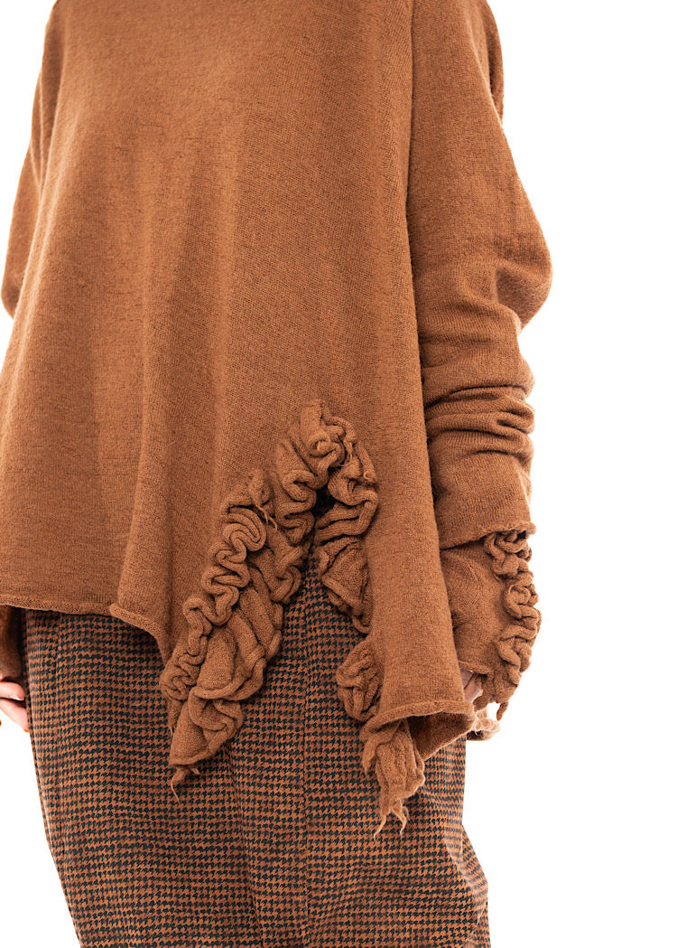 PRE-LOVED RUNDHOLZ BLACK LABEL PULLOVER AND MATCHING CUFFS