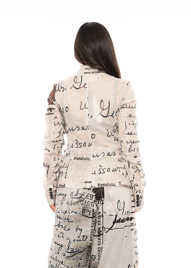 RUNDHOLZ DIP JACKET *BERMUDA 3 PRINT* (Shown in BACKSIDE PRINT)