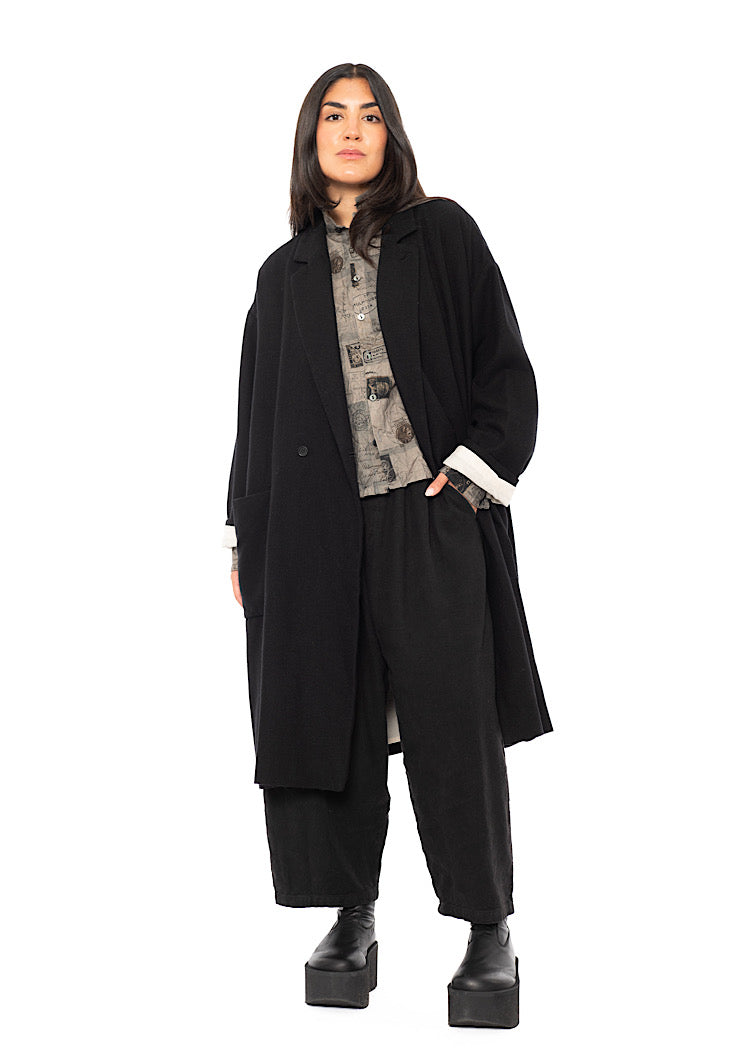 OVERSIZED TWEED COAT