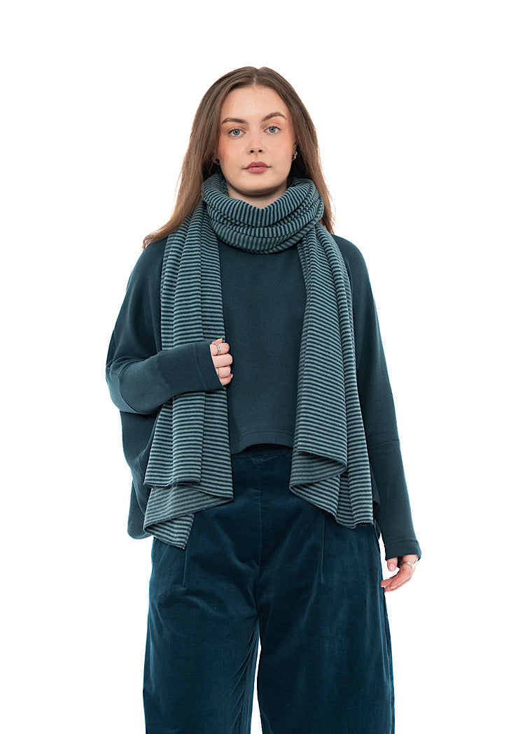 SIGNATURE STRIPED SEGOVIA SCARF