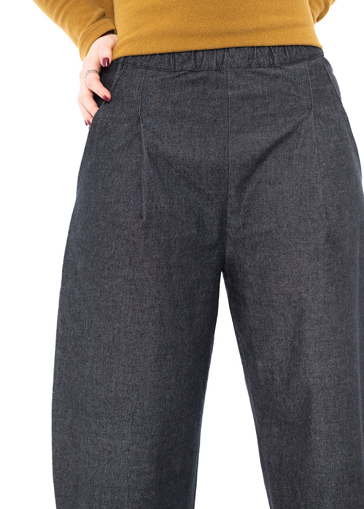 DENIM BIANCO D TROUSER