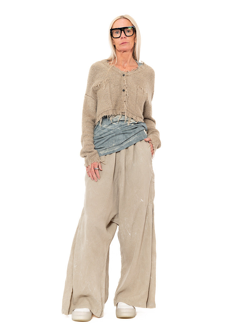 RUNDHOLZ DIP CARDIGAN