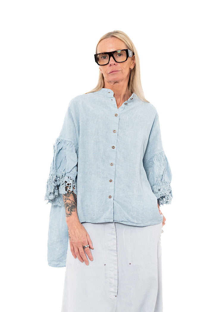 RUNDHOLZ DIP BLOUSE