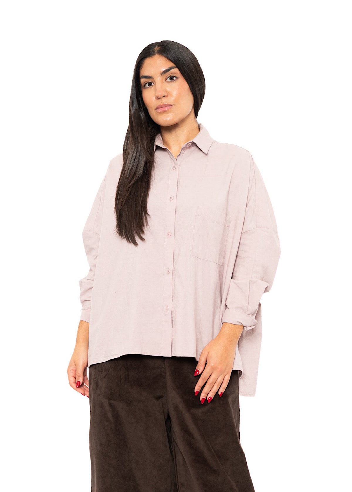 OVERSIZED CRISP COTTON CINDY SHIRT