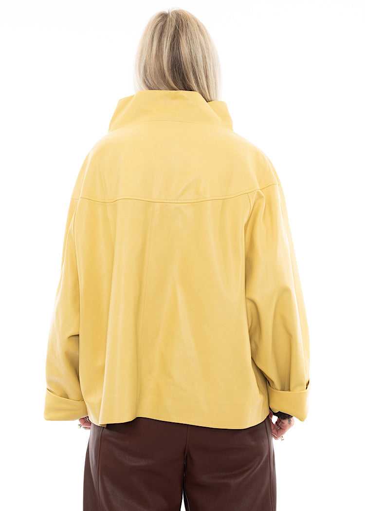 ANNETTE GÖRTZ SALMA LEATHER PULLOVER