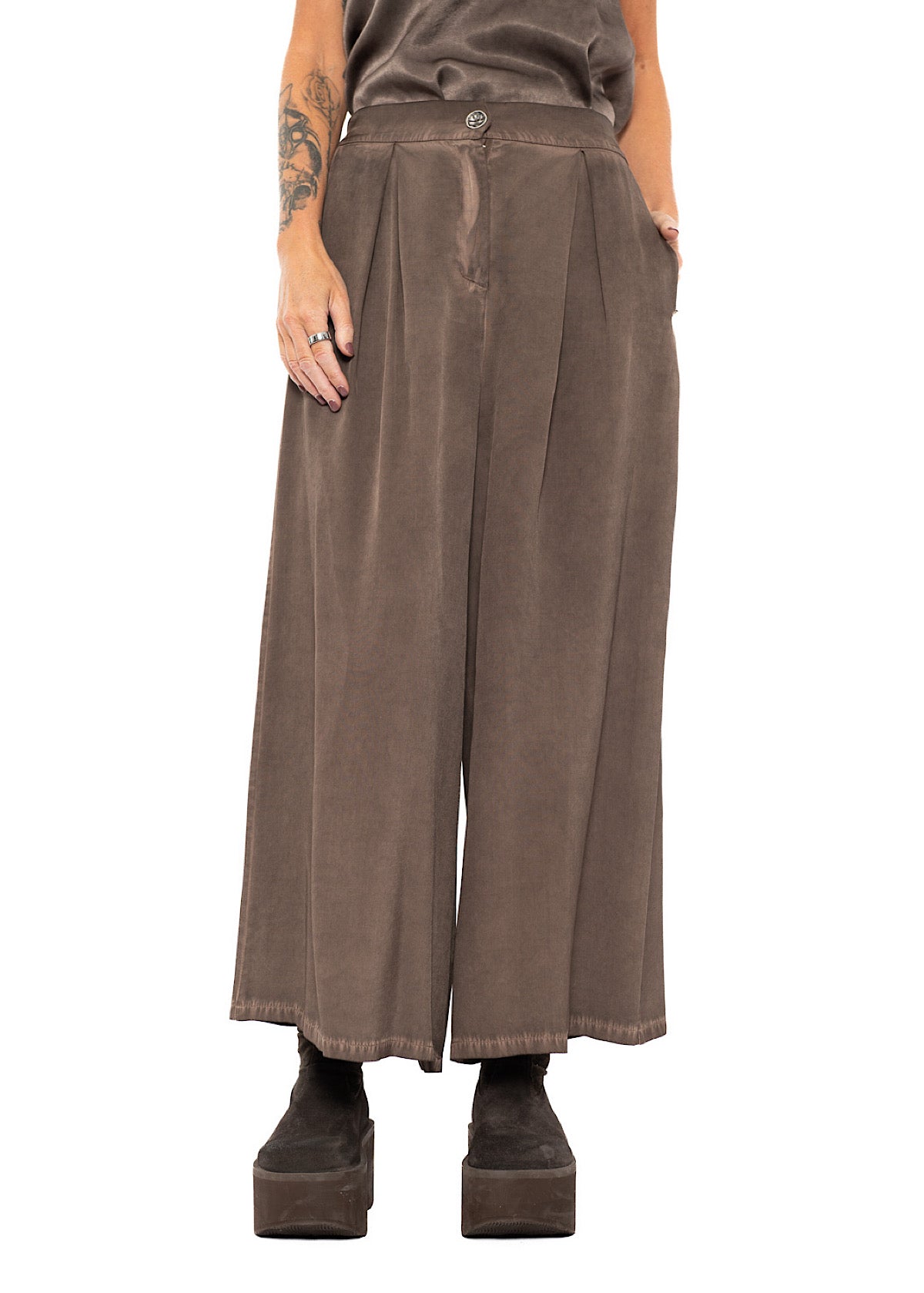FLUID WIDE LEG TROUSER
