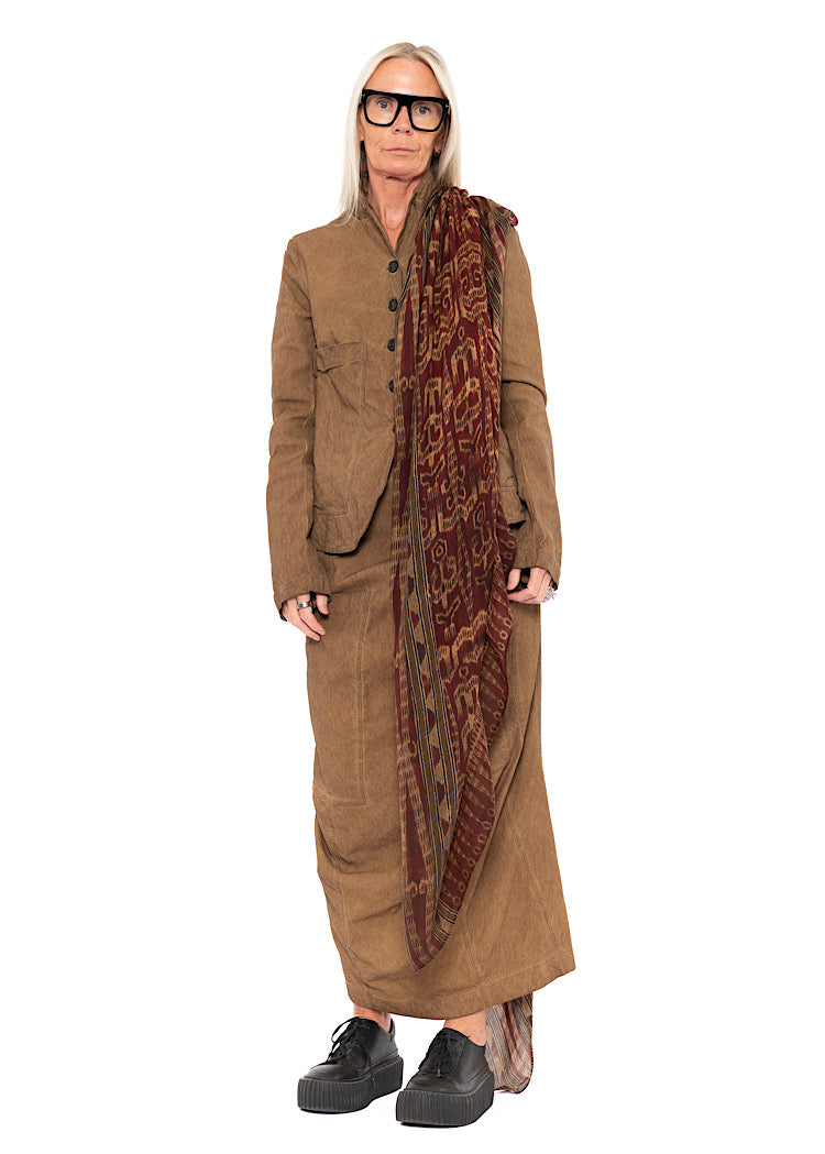PRINTED MODAL-WOOL SCARF