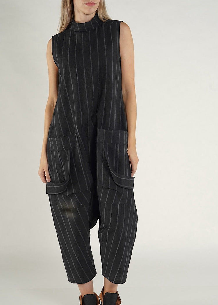 PRE-ORDER RUNDHOLZ MAINLINE OVERALL *NAVY STRIPE* (Shown in BLACK STRIPE)