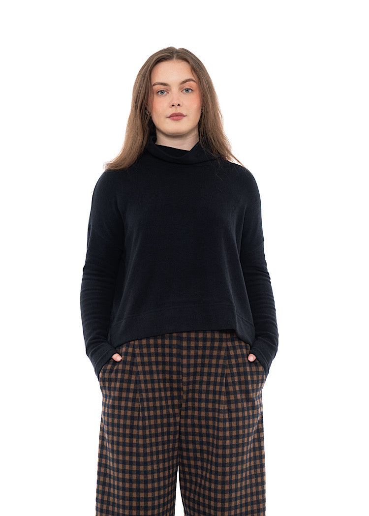 SIGNATURE COTTON-FLEECE MOYET PULLOVER