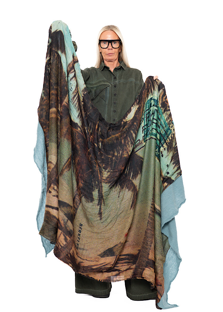 RUNDHOLZ DIP KNITTED SCARF