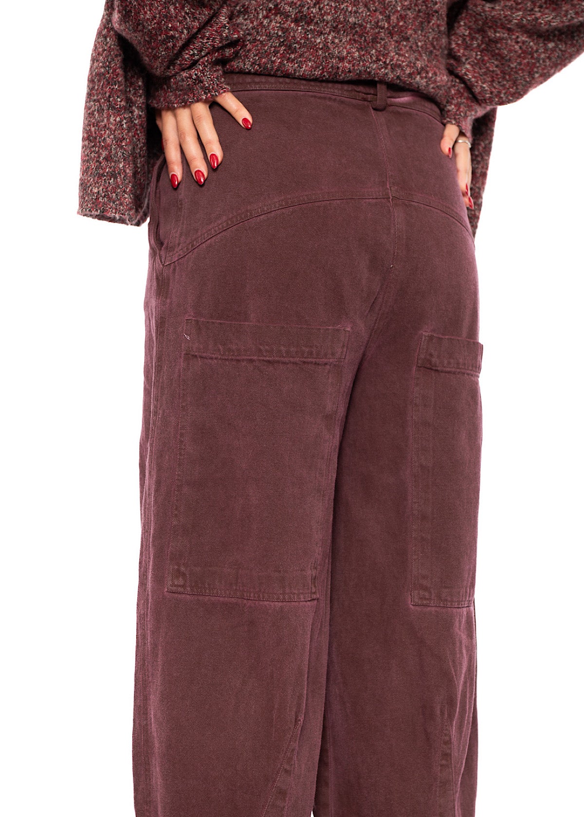 DENIM BALLOON TROUSER