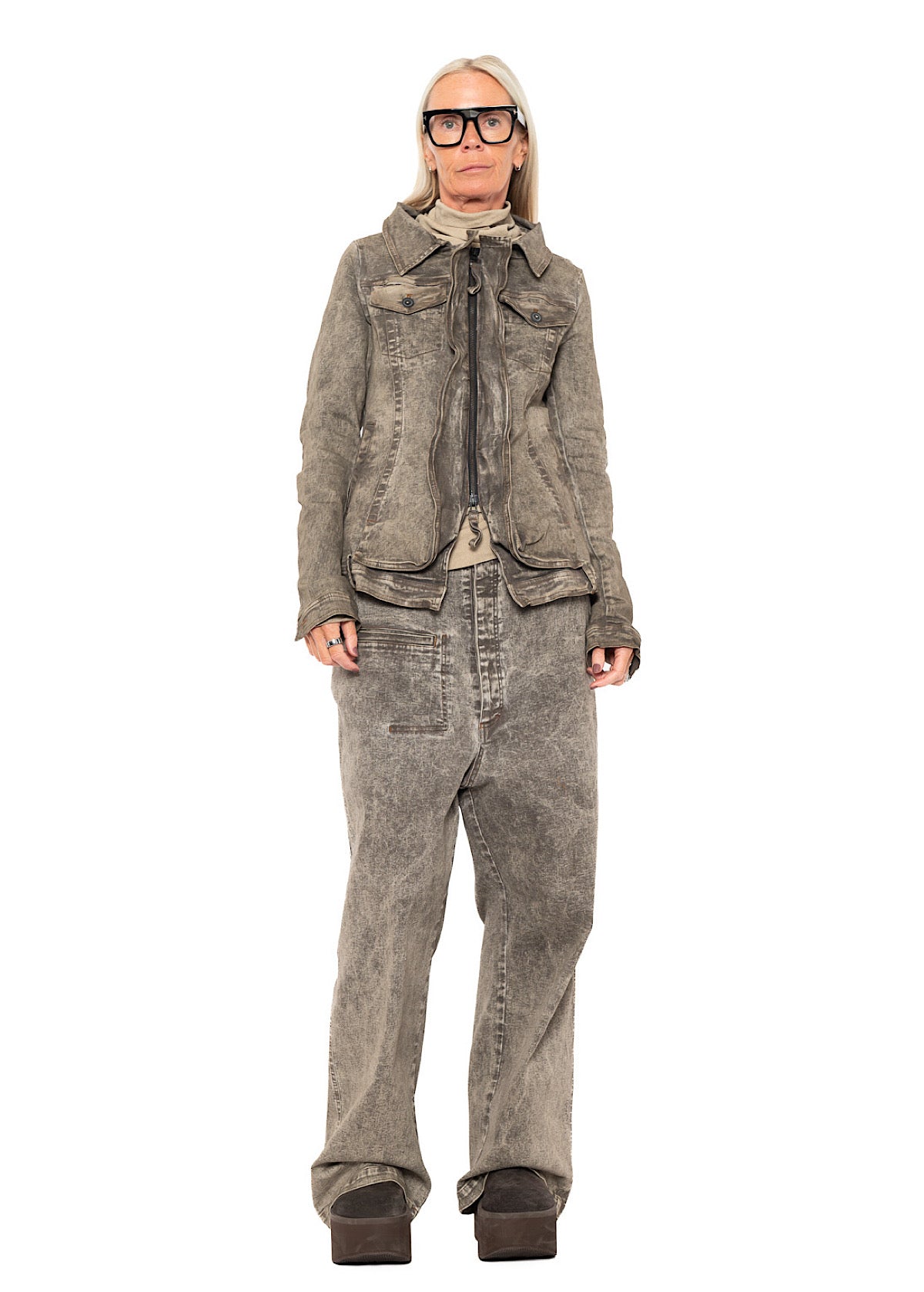 SIGNATURE DROP CROTCH DENIM JEAN