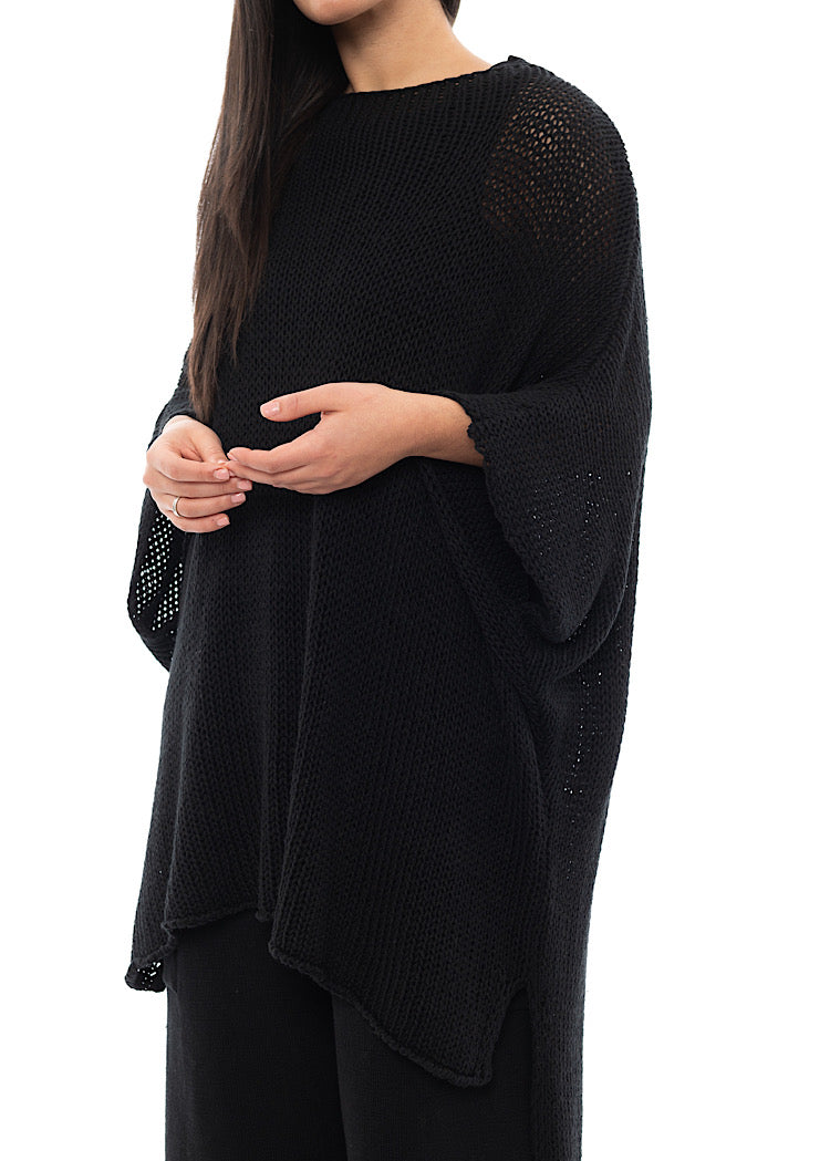 SORT AARHUS IDALIA KNITTED TUNIC