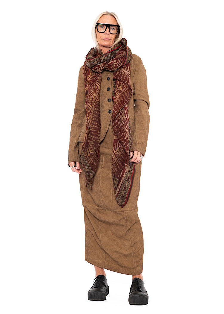 PRINTED MODAL-WOOL SCARF
