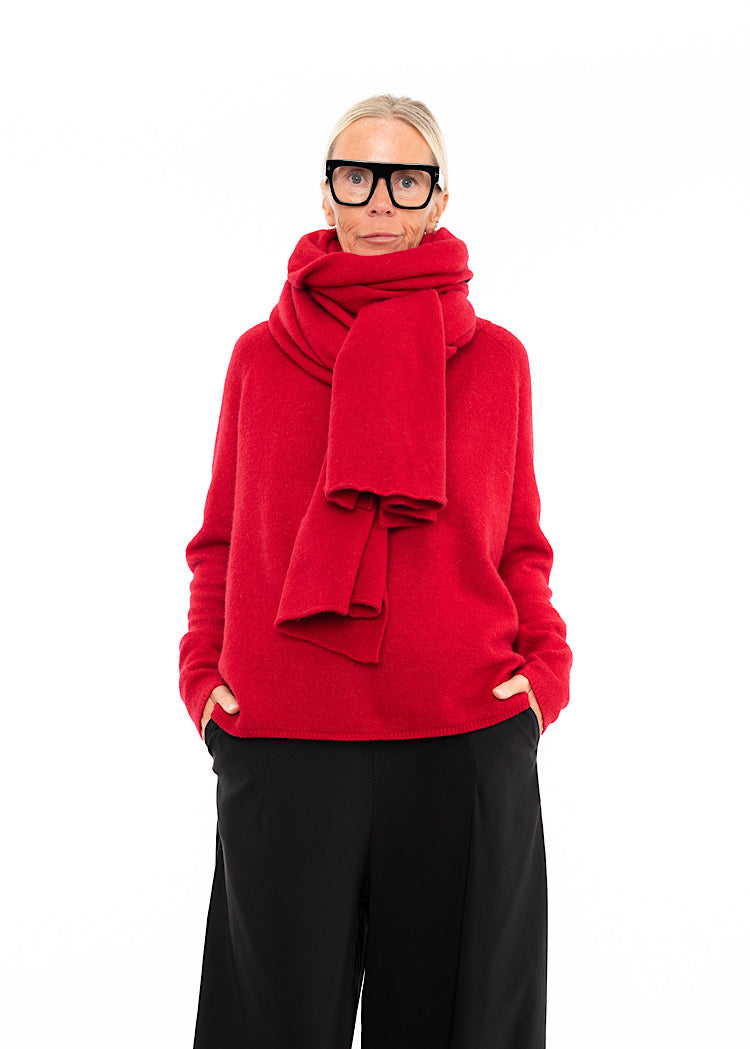 RUNDHOLZ BLACK LABEL KNITTED SCARF