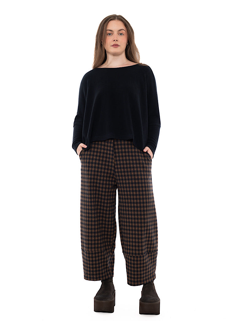 SIGNATURE COTTON-FLEECE KIRA PULLOVER