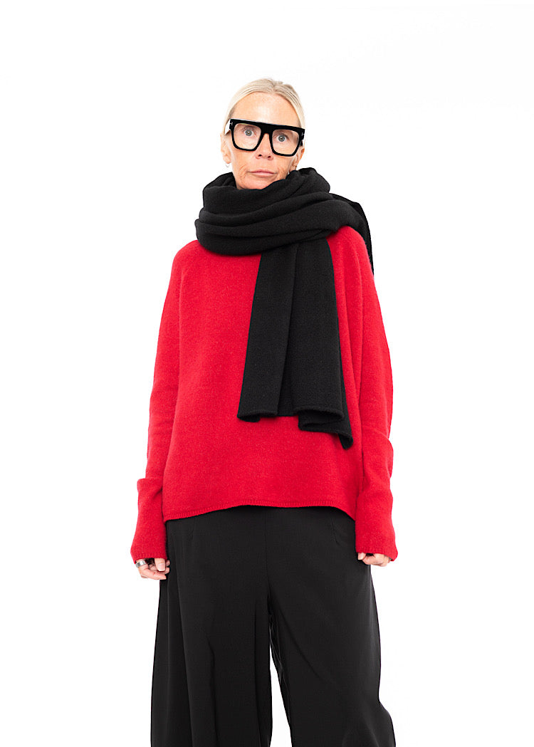 RUNDHOLZ BLACK LABEL KNITTED SCARF