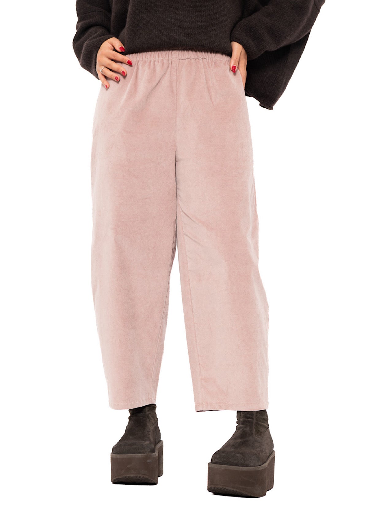 TAPERED VELVET FOSCO TROUSER