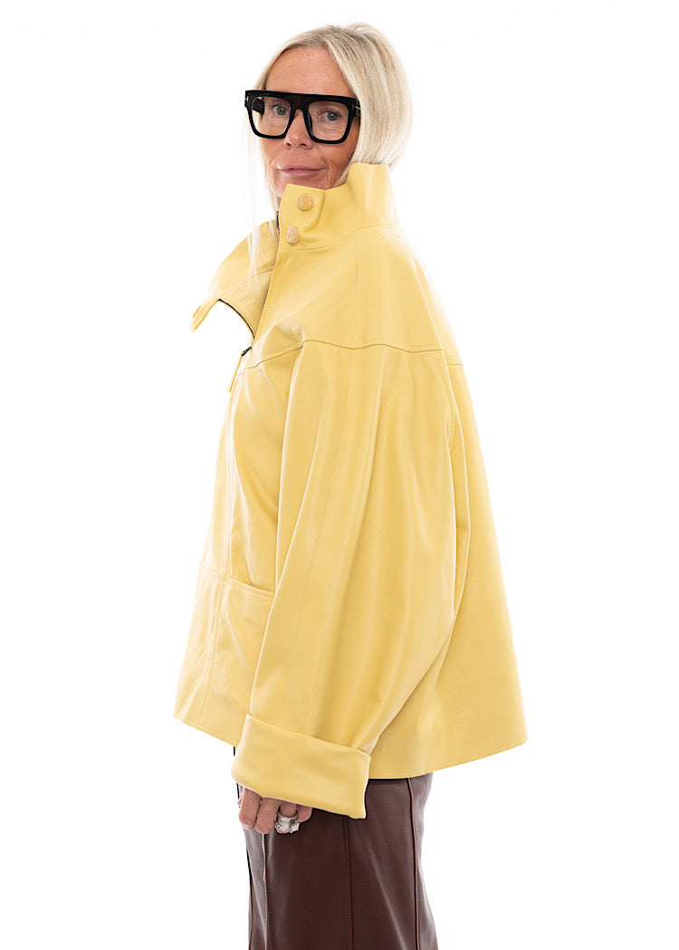 ANNETTE GÖRTZ SALMA LEATHER PULLOVER