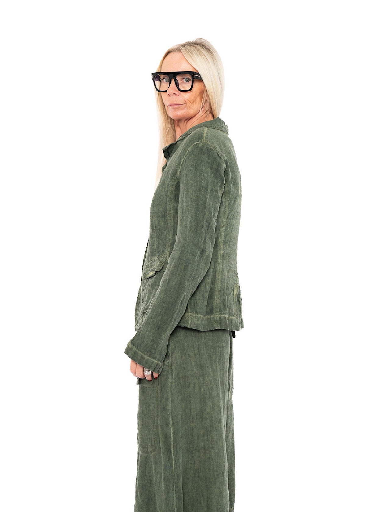 WINTER LINEN TAILORED JACKET