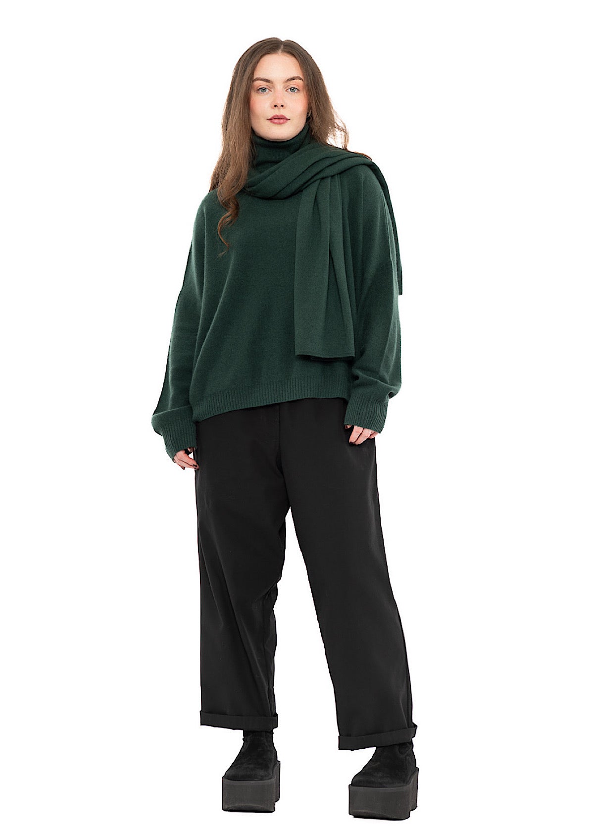TAPERED COTTON TROUSER