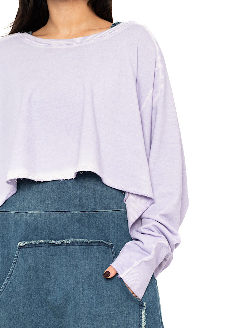 PLU CROPPED PULLOVER