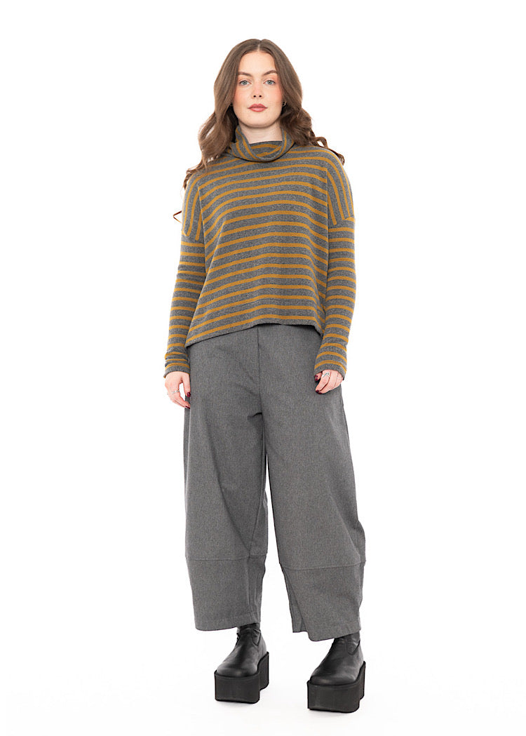 STRUCTURED COTTON-MIX RIMA D TROUSER