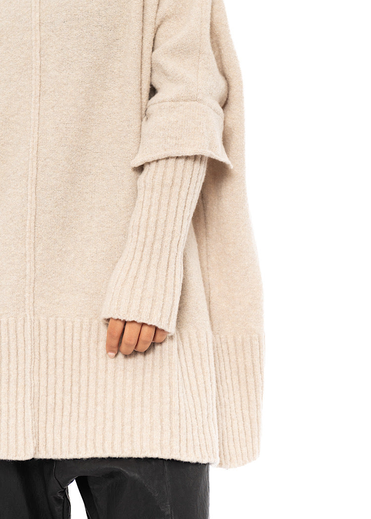 OVERSIZED KNITTED TUNIC