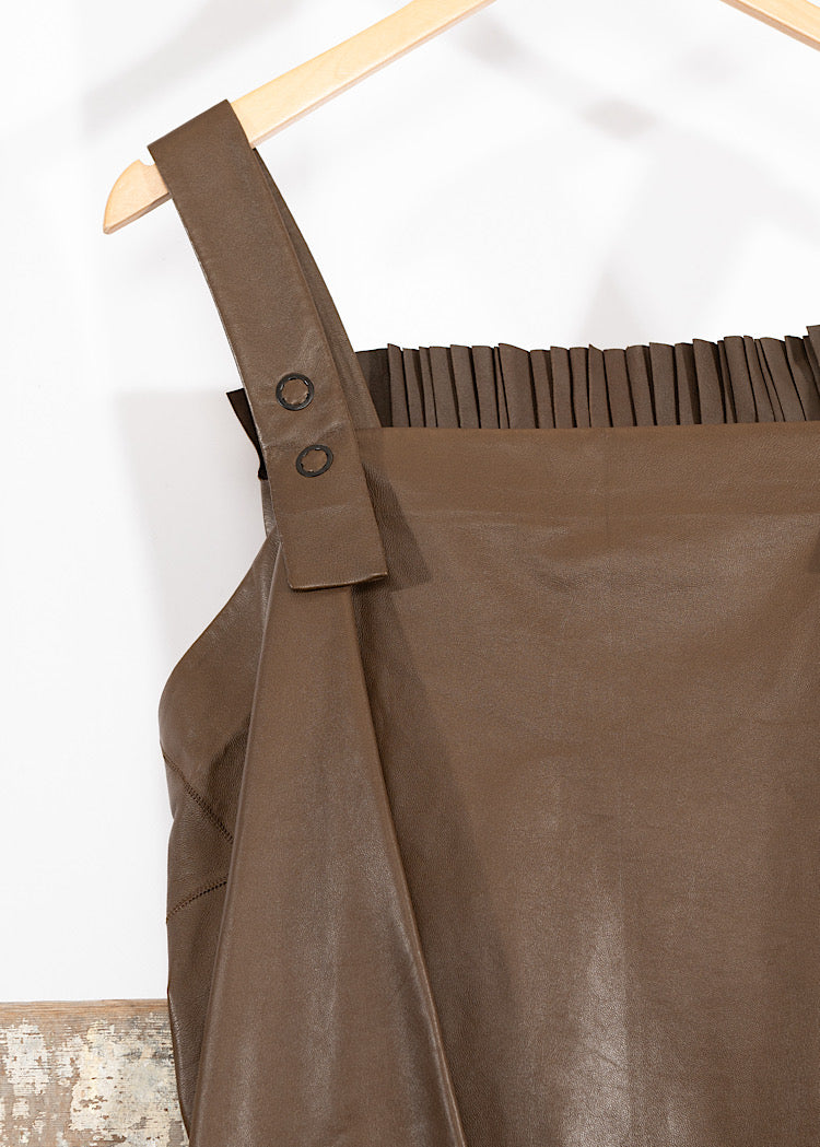 PRE-LOVED ANNETTE GÖRTZ ALO LEATHER TOP