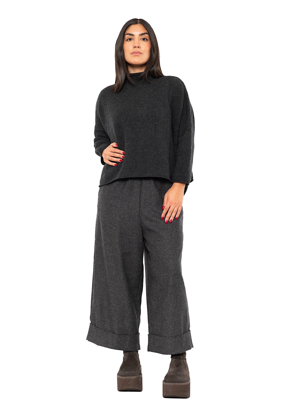 RELAXED CASHMERE BLEND FERRUCCIO PULLOVER