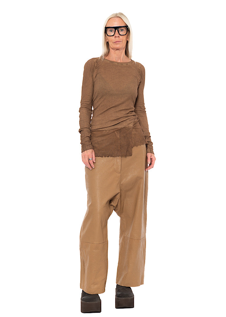 SIGNATURE NETTED HEM T-SHIRT