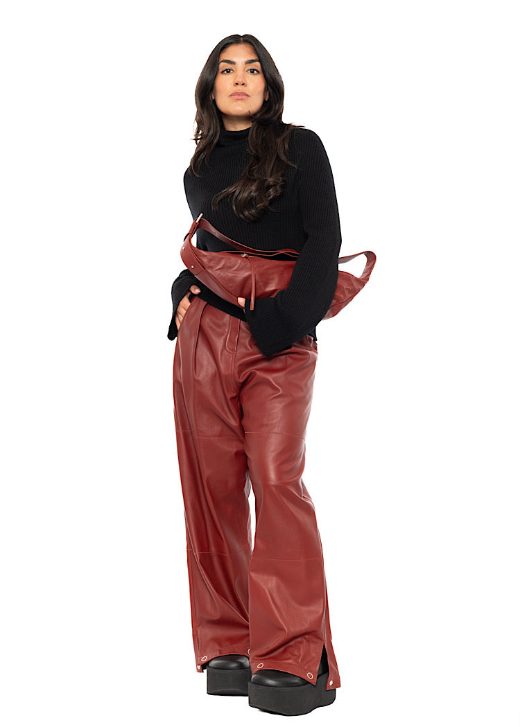 CROSSBODY LEATHER BAG