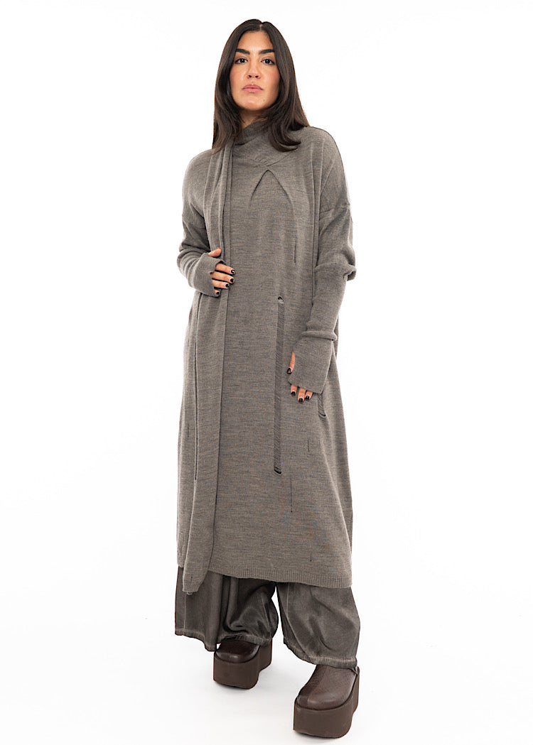 SANCTAMUERTE KNITTED TUNIC