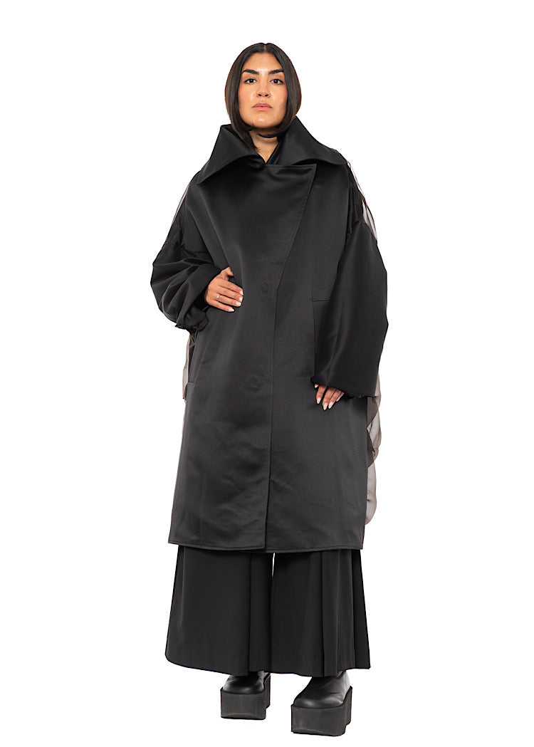 REVERSIBLE OVERSIZED COAT