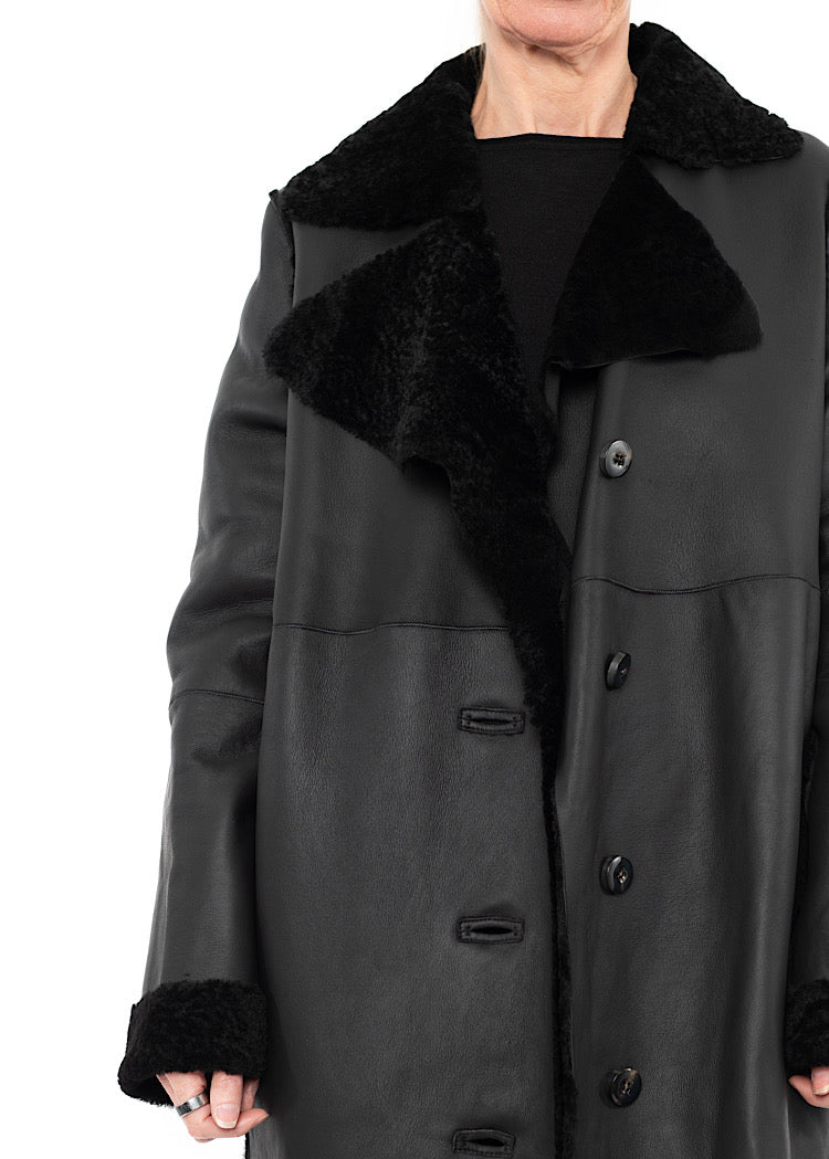 ANNETTE GÖRTZ CALLA FUR COAT