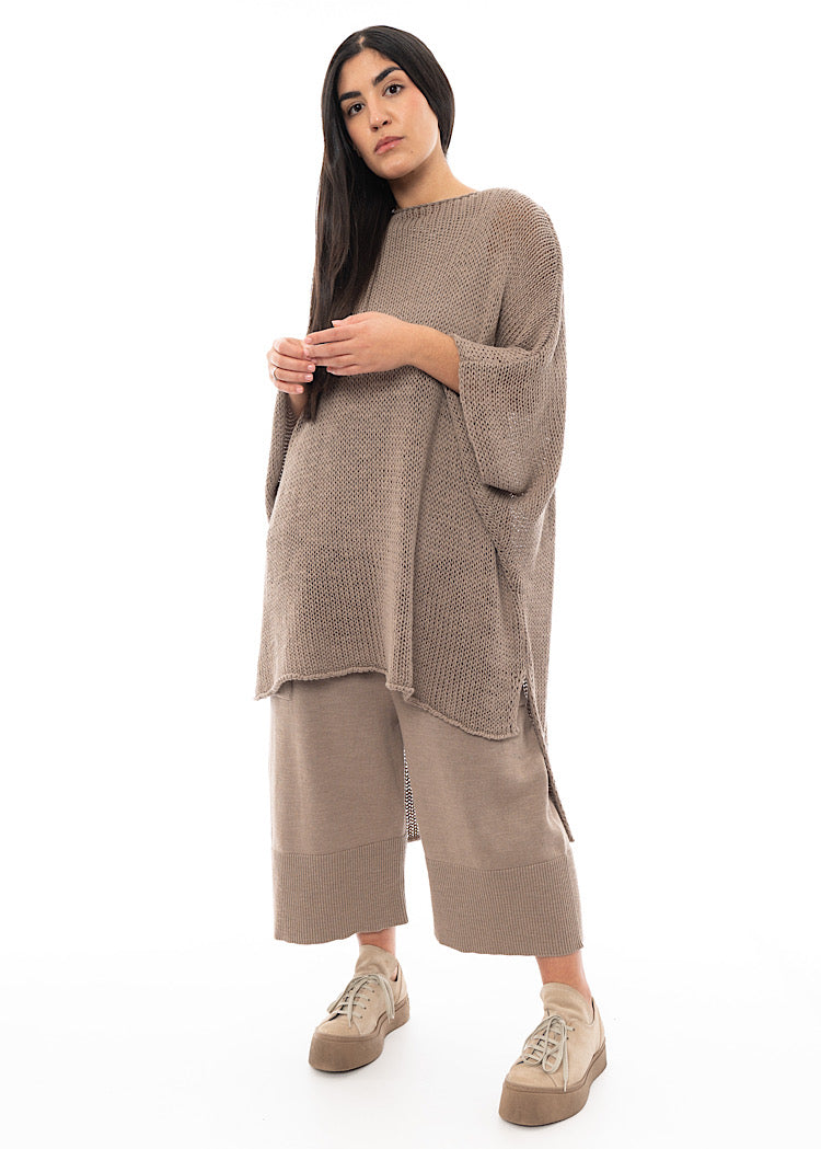 SORT AARHUS IDALIA KNITTED TUNIC