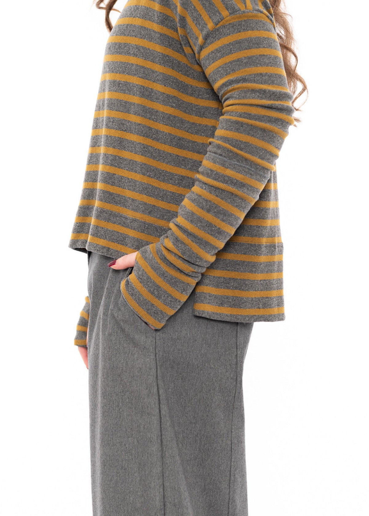 STRIPED SIGNATURE COTTO CUFF