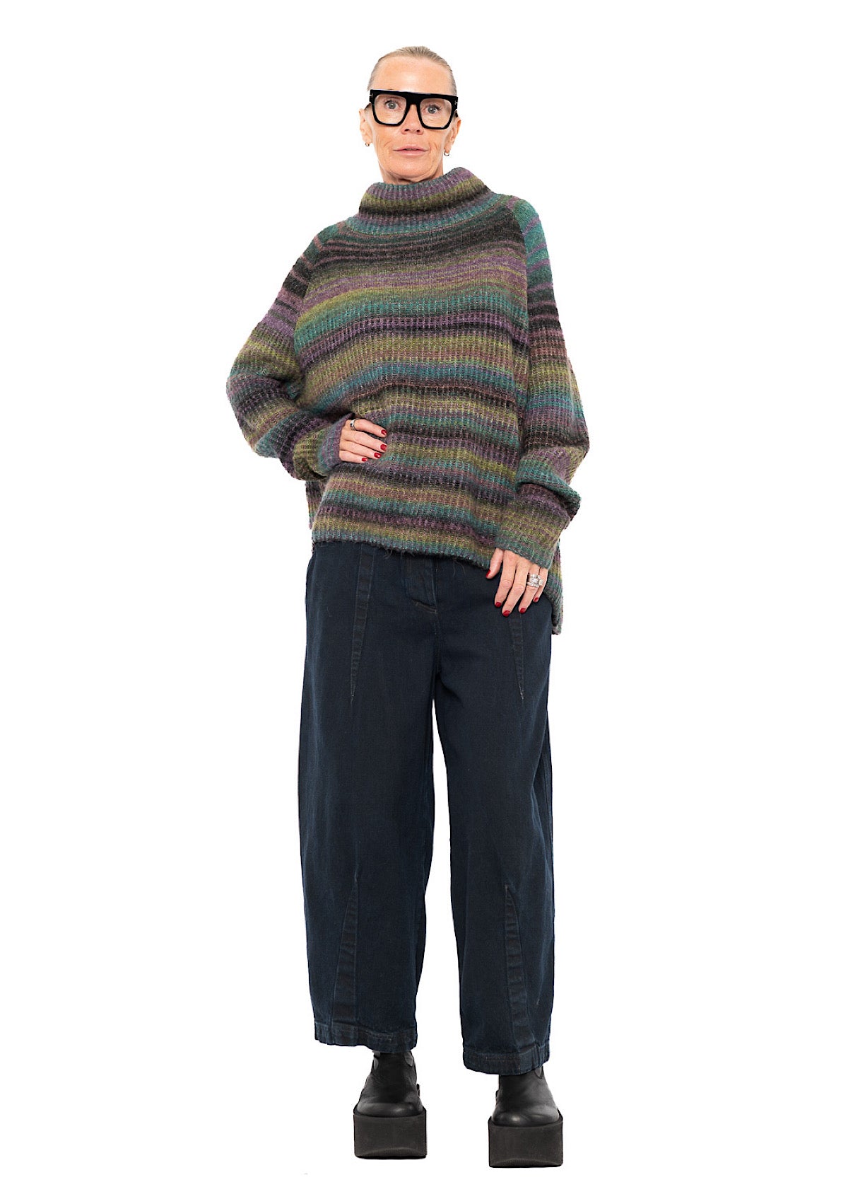 DENIM BALLOON TROUSER