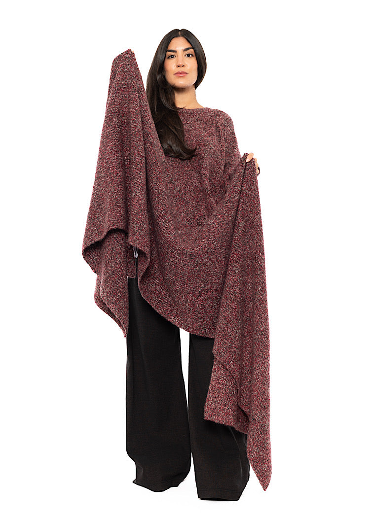 MÉLANGE KNITTED SCARF