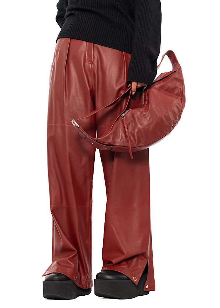 CROSSBODY LEATHER BAG