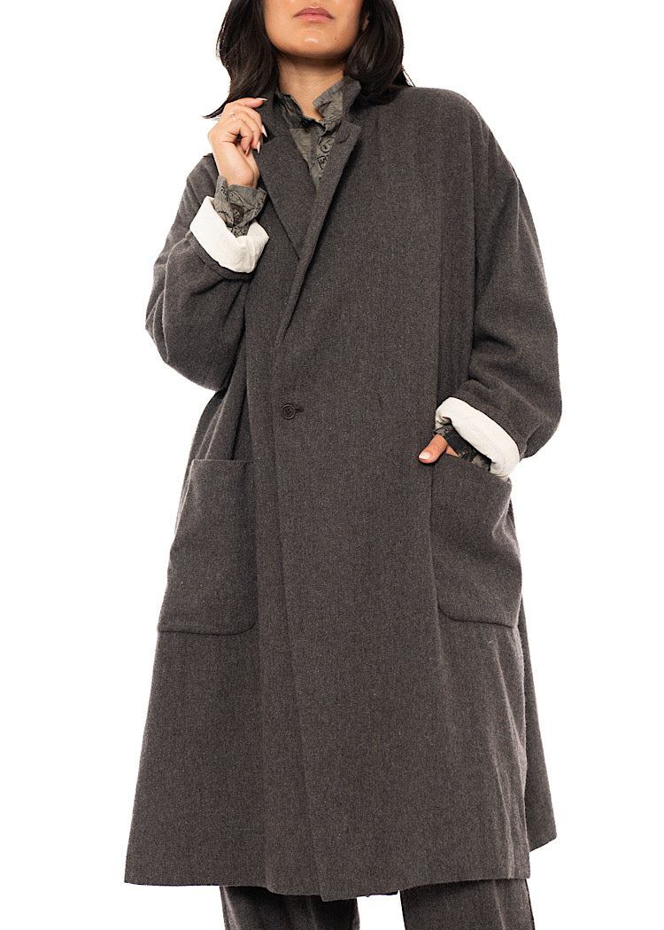 OVERSIZED TWEED COAT