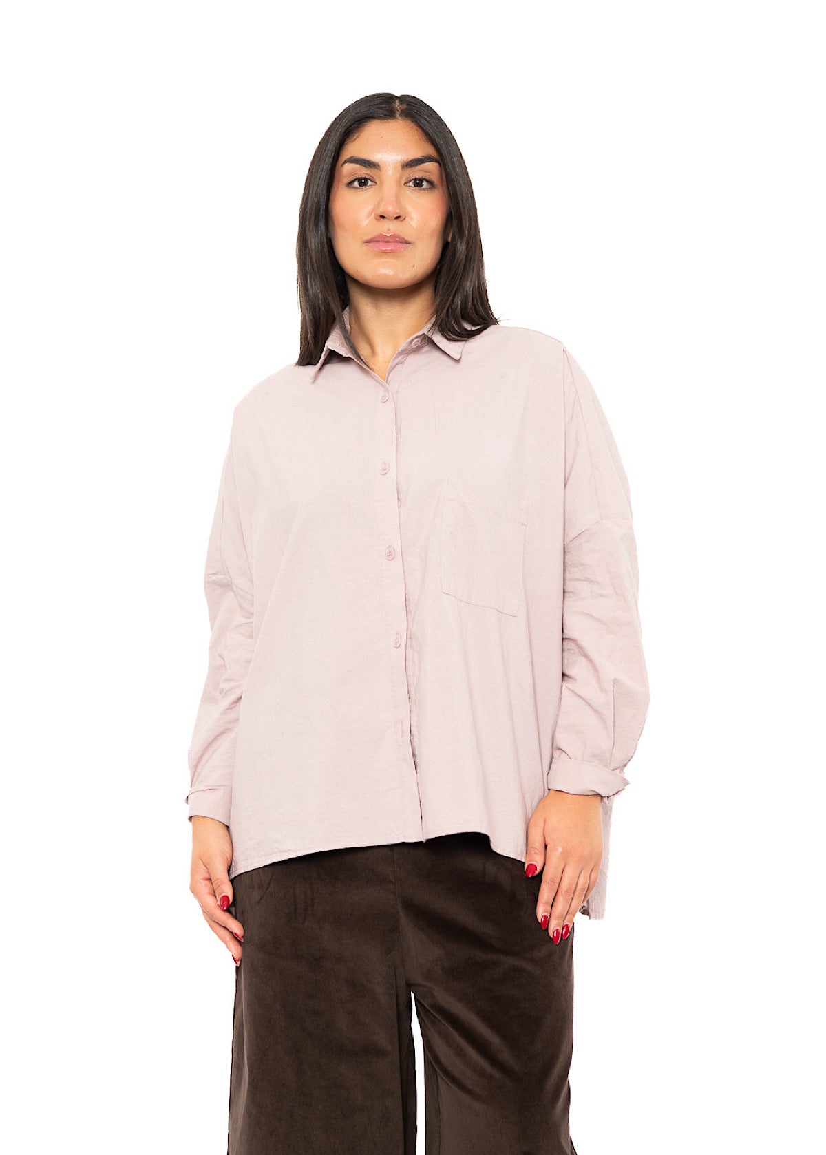 OVERSIZED CRISP COTTON CINDY SHIRT