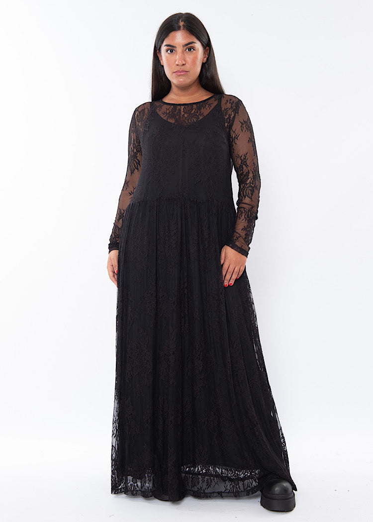 SANCTAMUERTE LACE DRESS