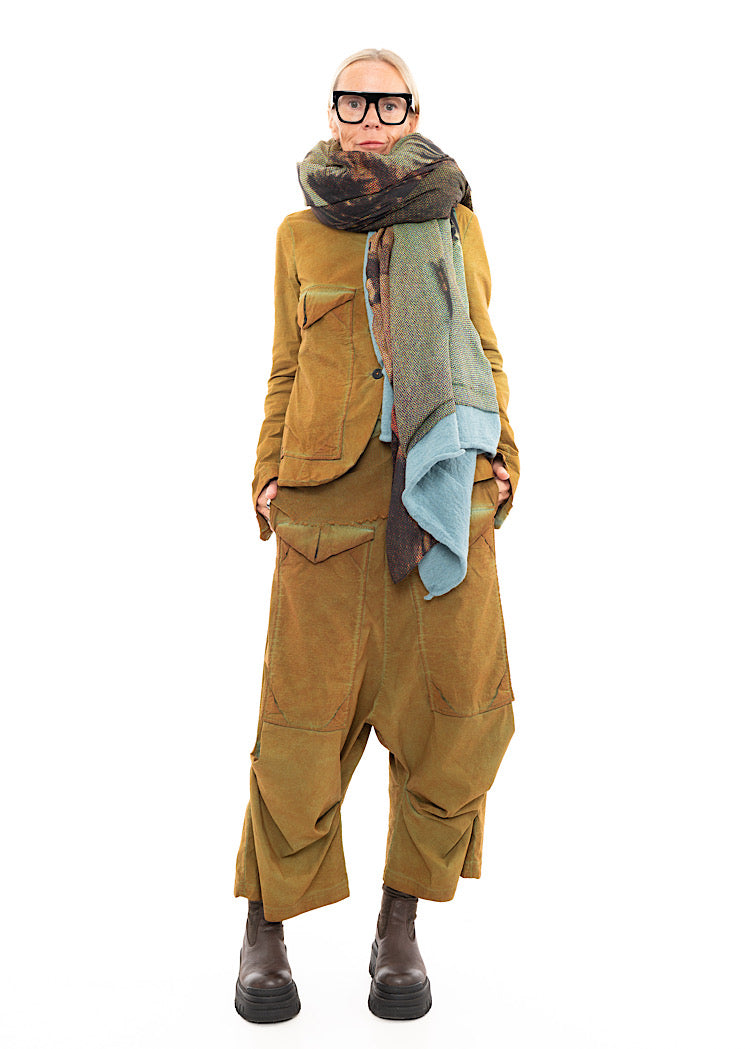 RUNDHOLZ DIP KNITTED SCARF