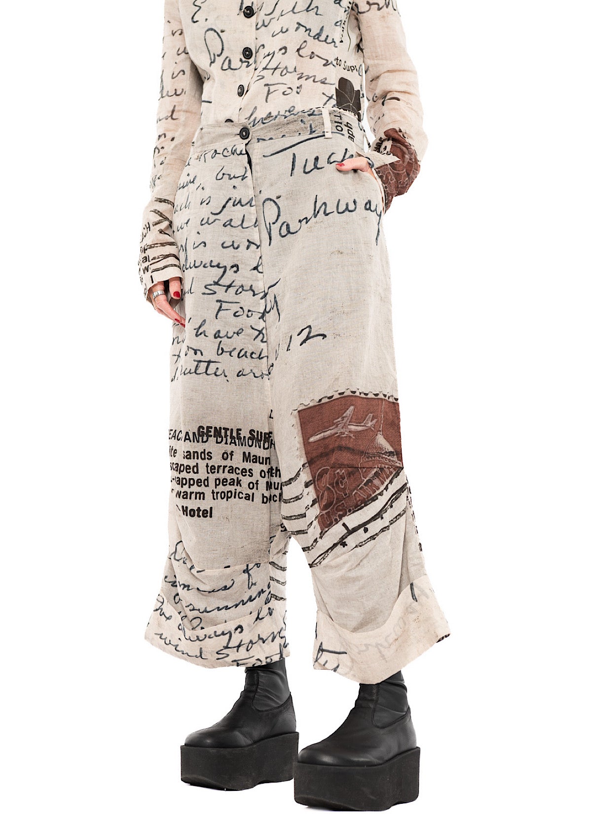 RUNDHOLZ DIP TROUSER