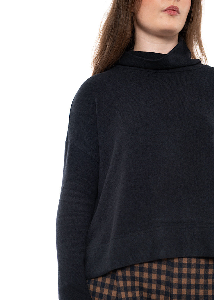 SIGNATURE COTTON-FLEECE MOYET PULLOVER