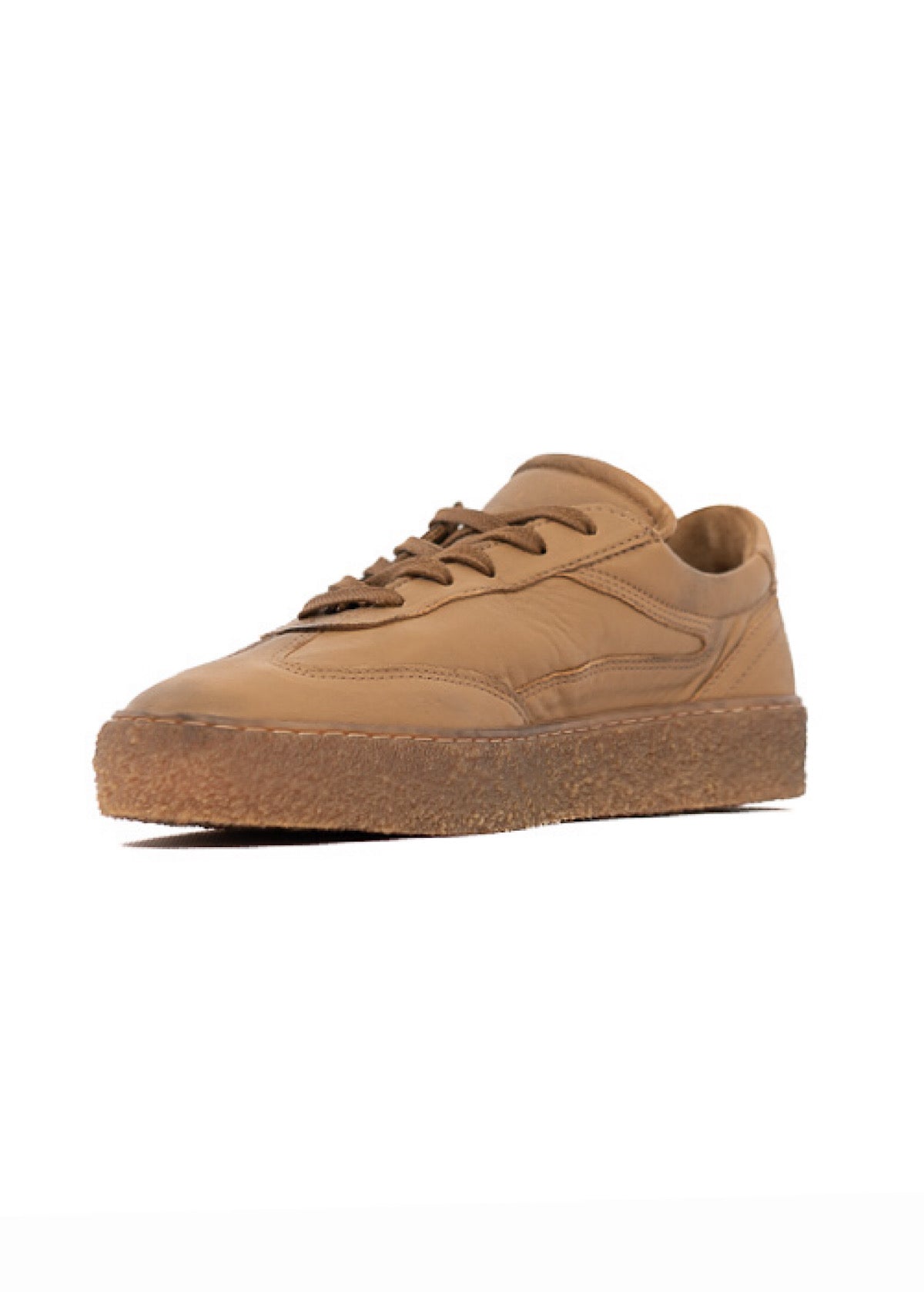 LEATHER LOW-TOP TRAINER
