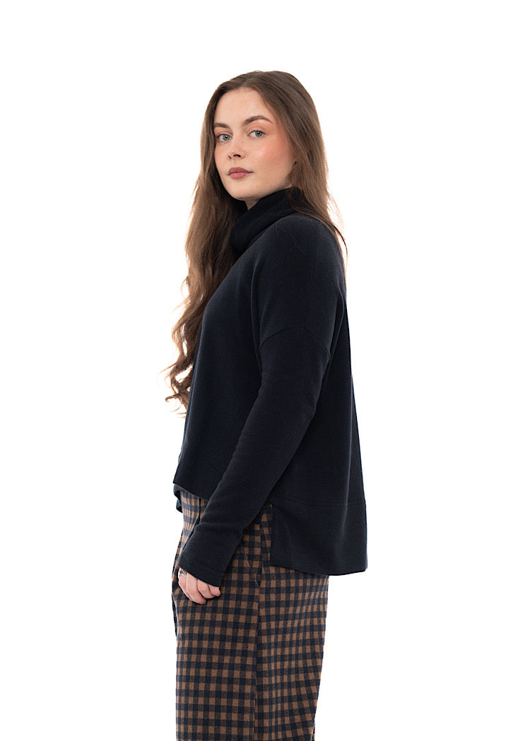 SIGNATURE COTTON-FLEECE MOYET PULLOVER
