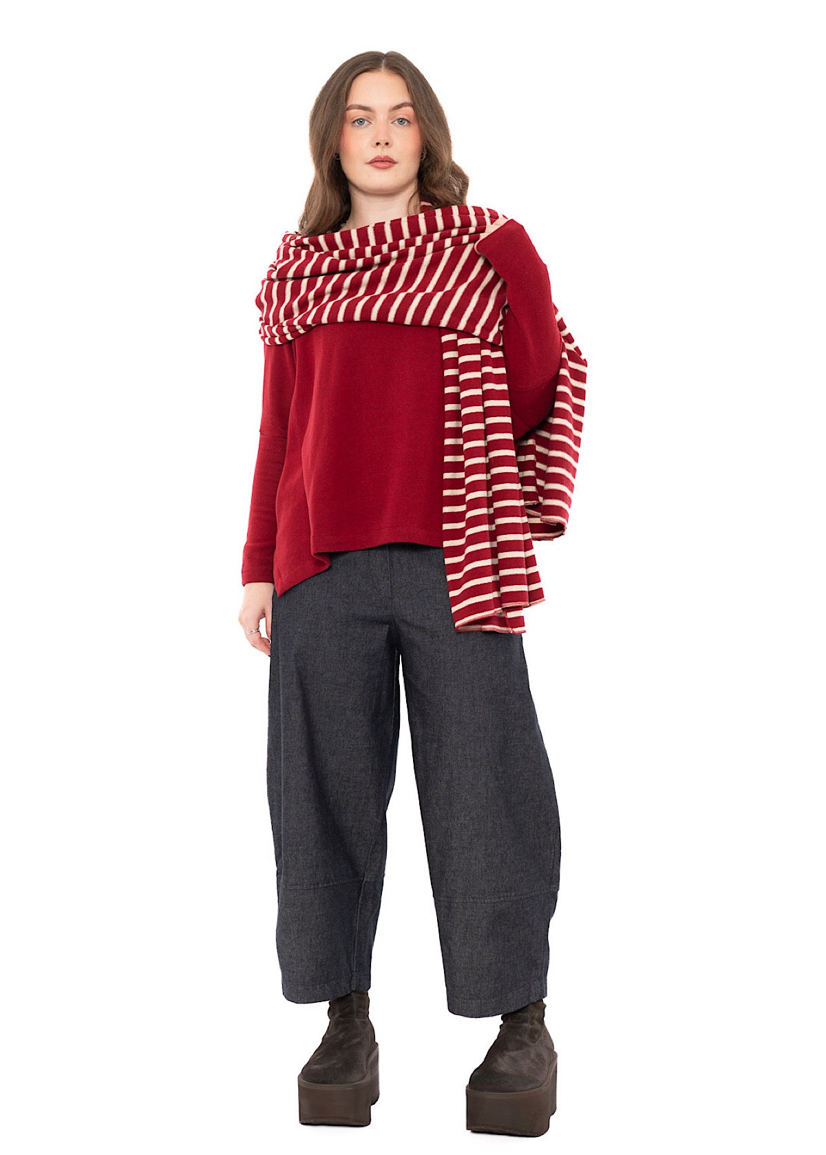SIGNATURE STRIPED SEGOVIA SCARF